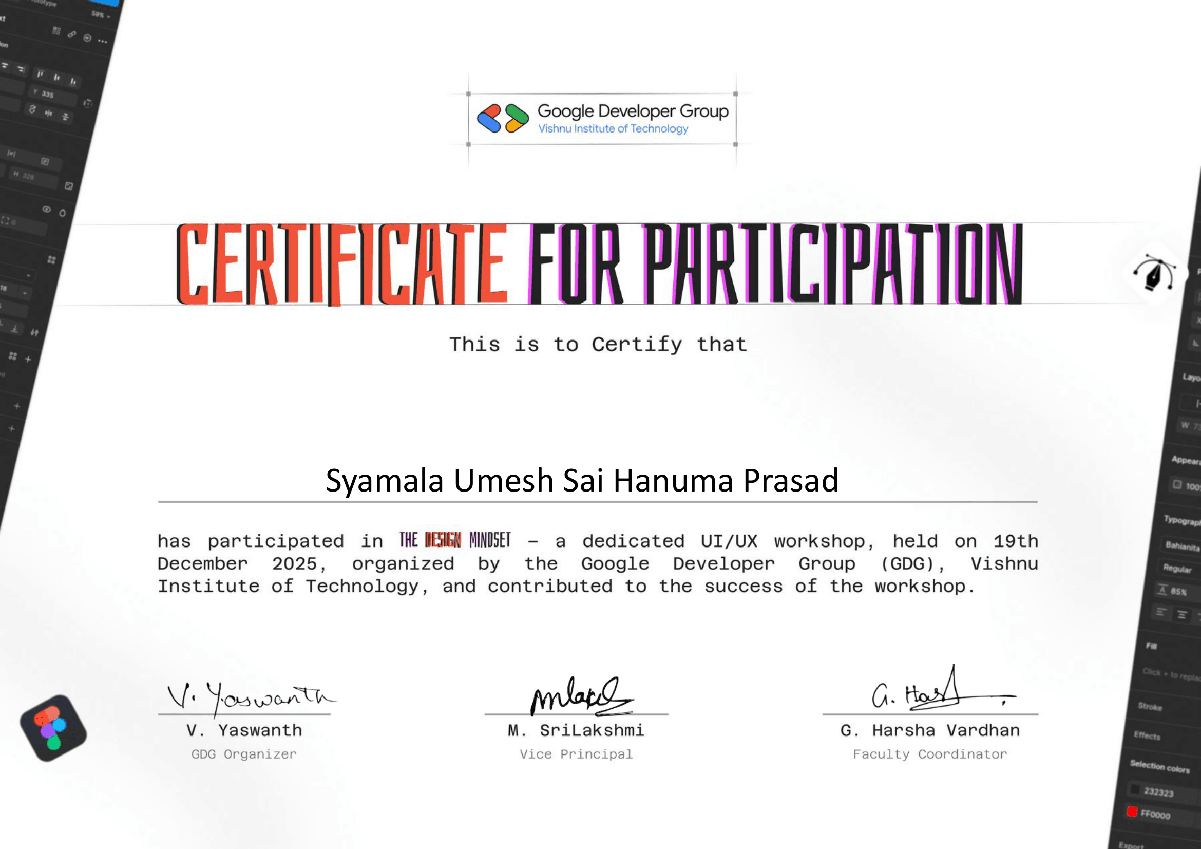 UI & UX Design Principles Certification